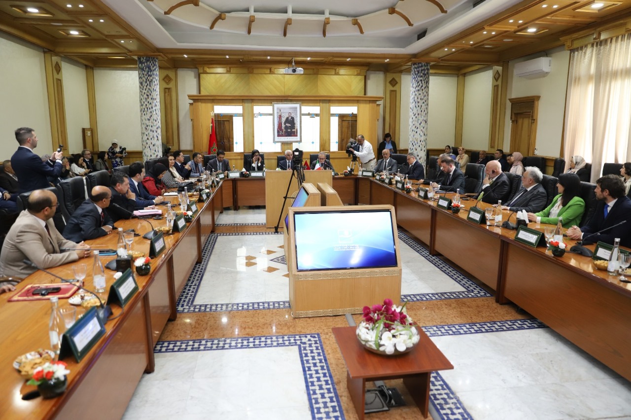 وزير الصحة يستقبل السفير الإيطالي ومسؤولي "ماما صوفيا"