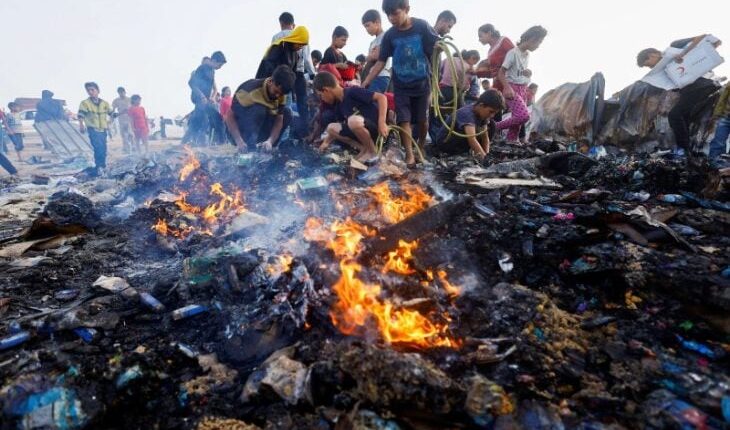 التقدم والاشتراكية يدين جريمة الحرب الصهيونية برفح