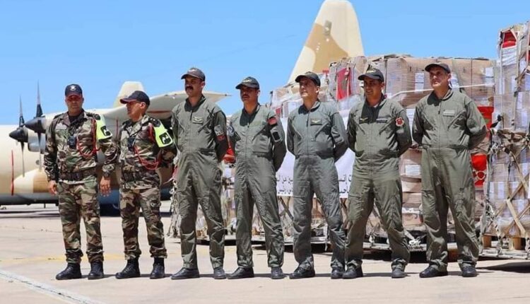 بتعليمات ملكية المغرب يرسل مساعدات طبية لاغاثة سكان غزة